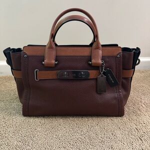 Coach Swagger in Colorblock